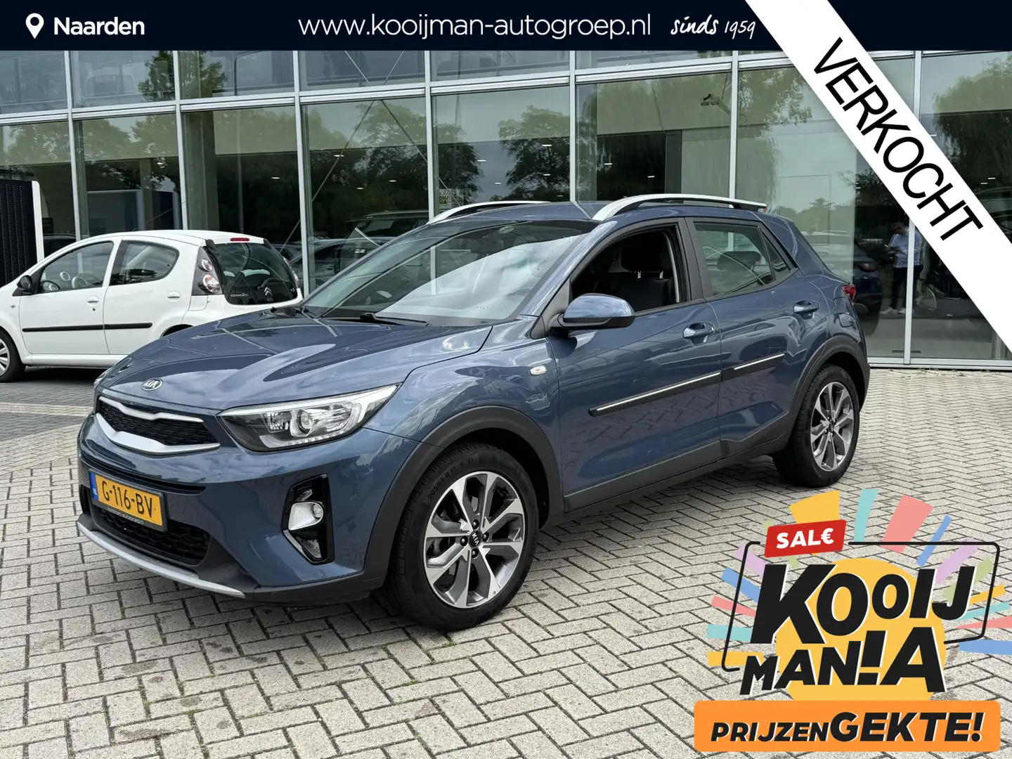 Kia Stonic 1.0 T-GDi DynamicLine Bleu - 1