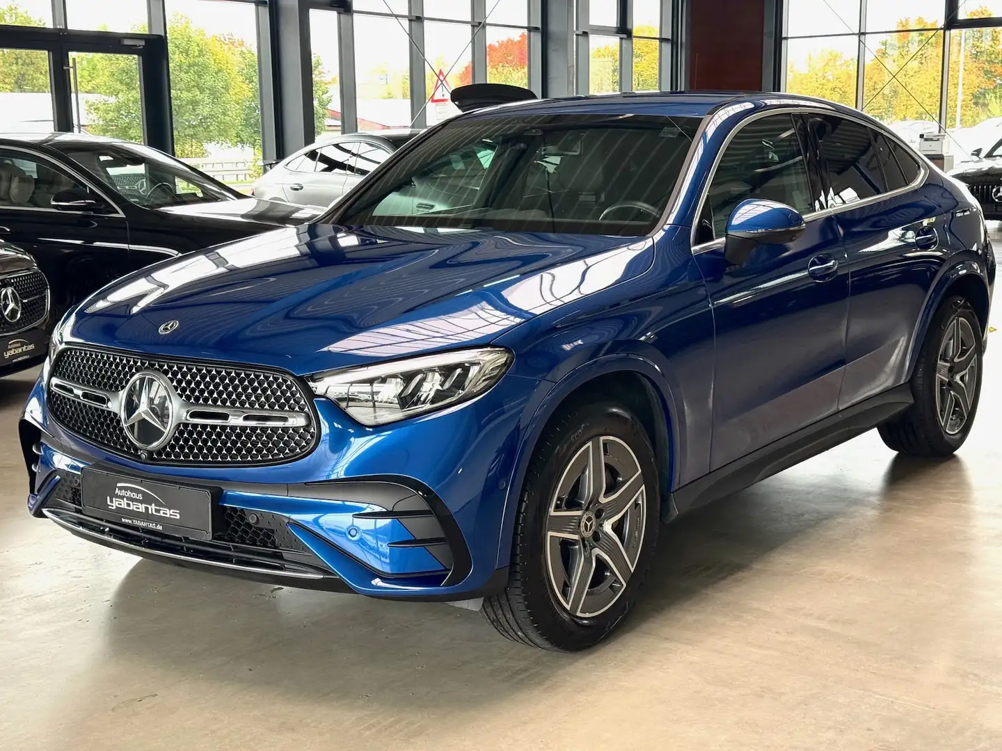 Mercedes-Benz GLC 450 d 4M Coupe AMG AIRMATIC HA-Lenk 360°-K Distronic M Blau - 1