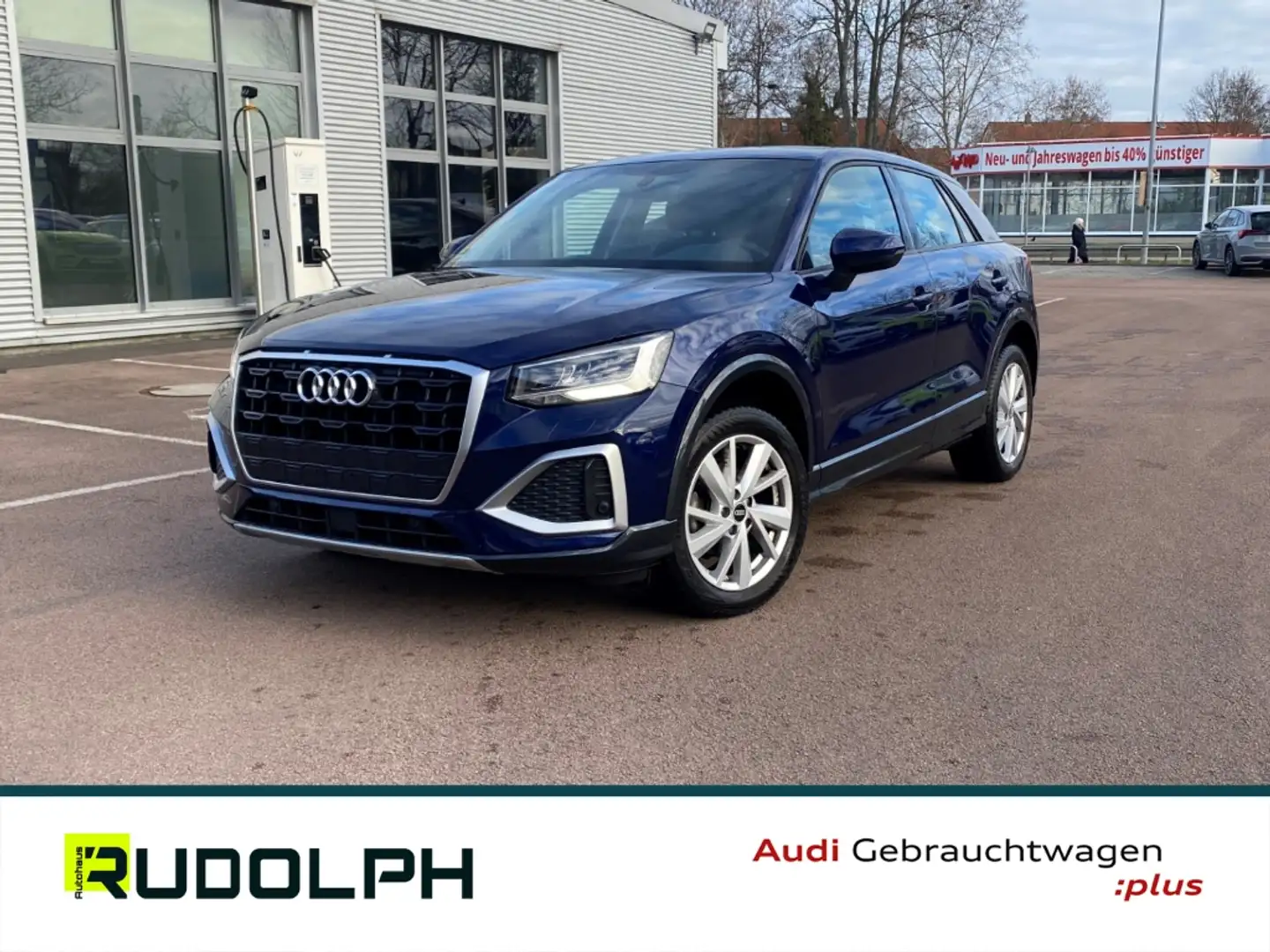 Audi Q2 advanced 35 TFSI S-tronic LED NAVI Kamera SHZ Blau - 1