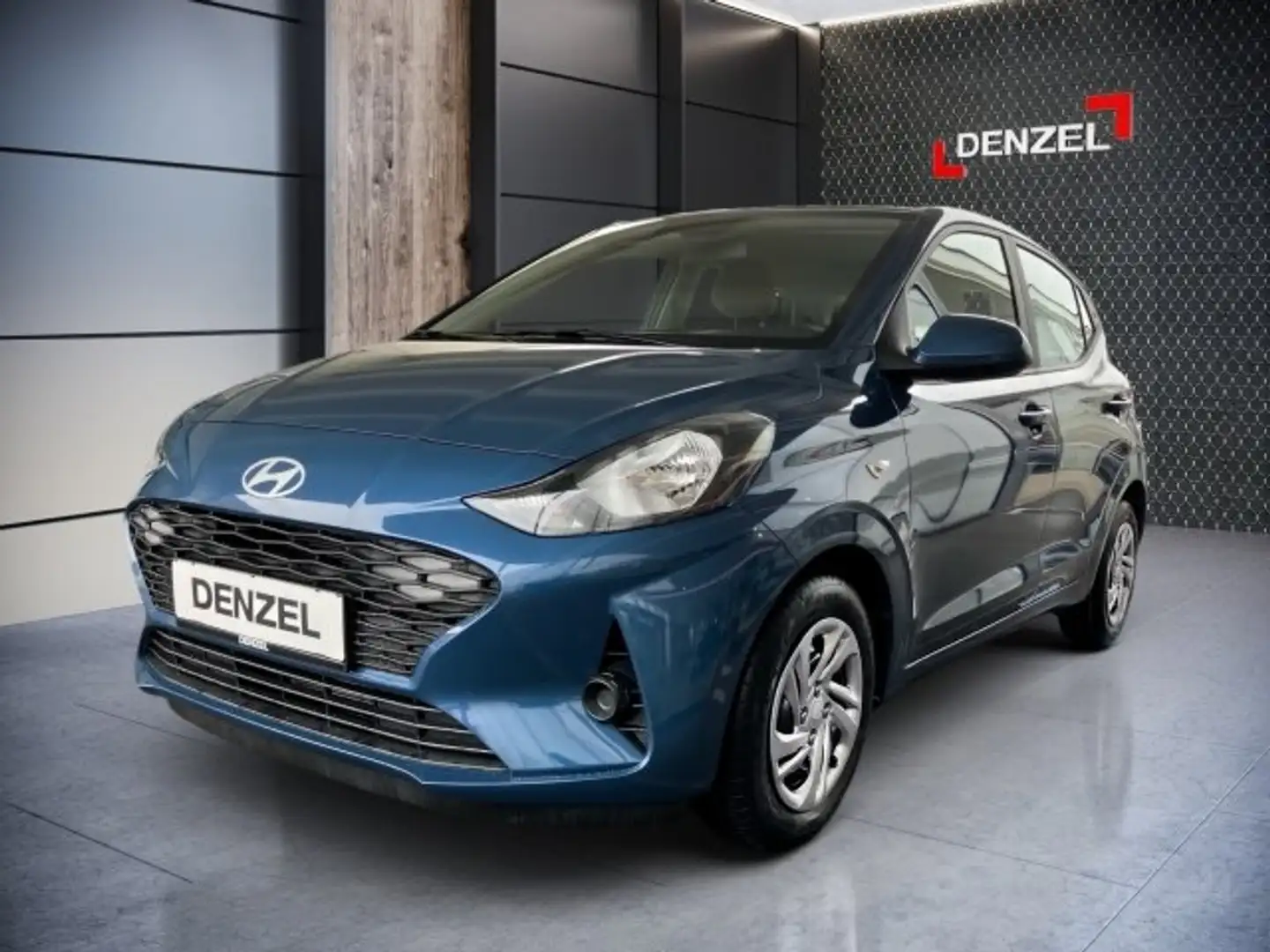 Hyundai i10 GO 1,0 MT Azul - 1