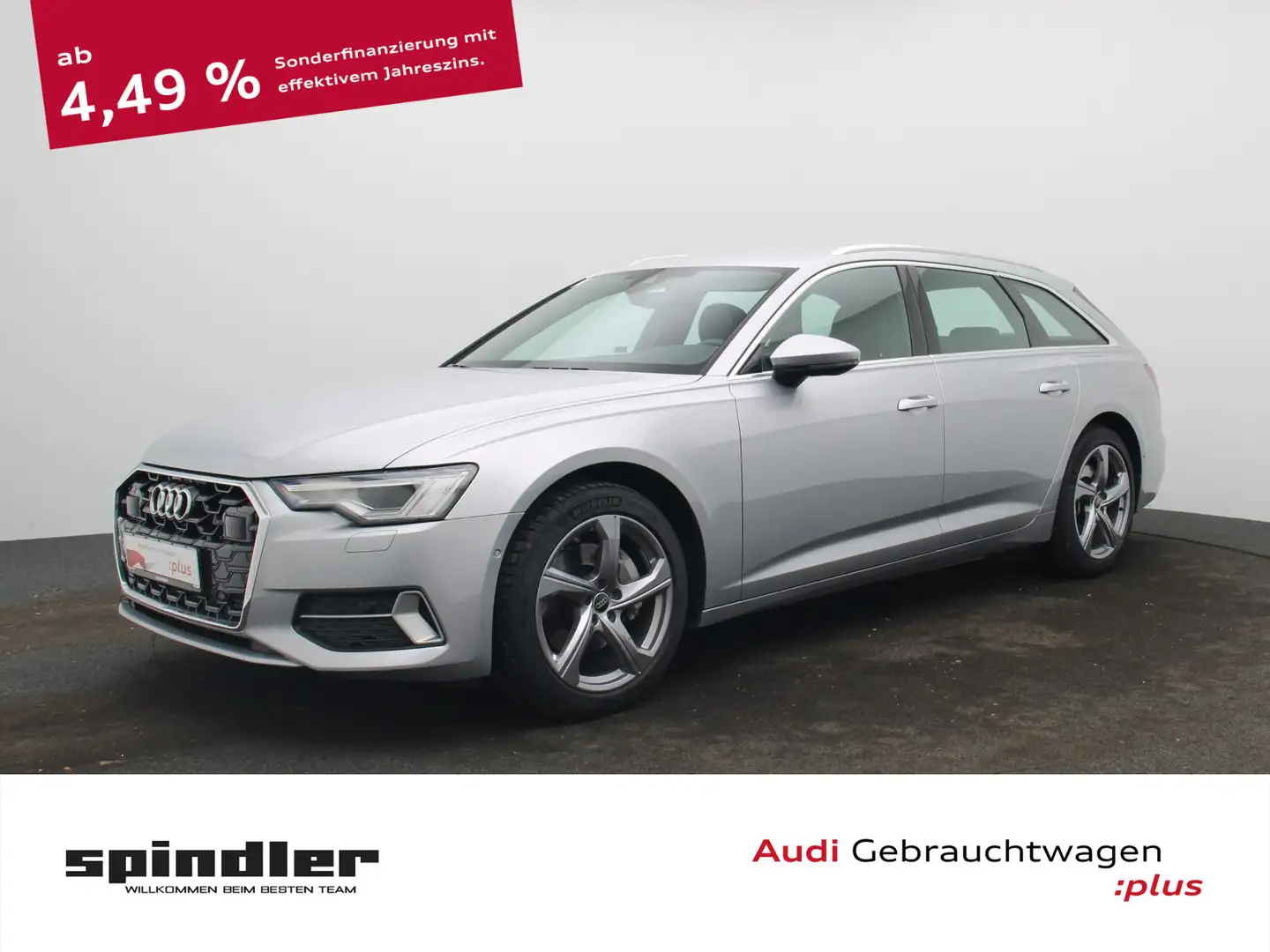 Audi A6 advanced 45 TFSI S-tronic / Matrix, AHK Silber - 1