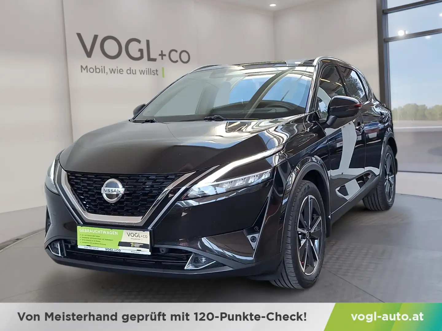 Nissan Qashqai Tekna 1,3 DIG-T MHEV 158PS X-Tronic Schwarz - 1