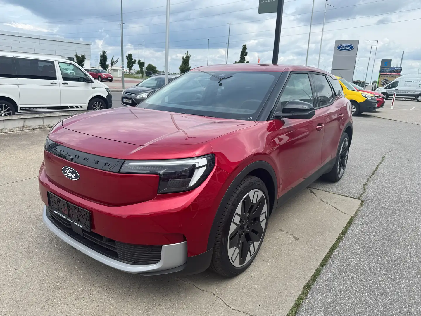 Ford Explorer 79kWh RWD Leasing+Lageraktion Rosso - 1