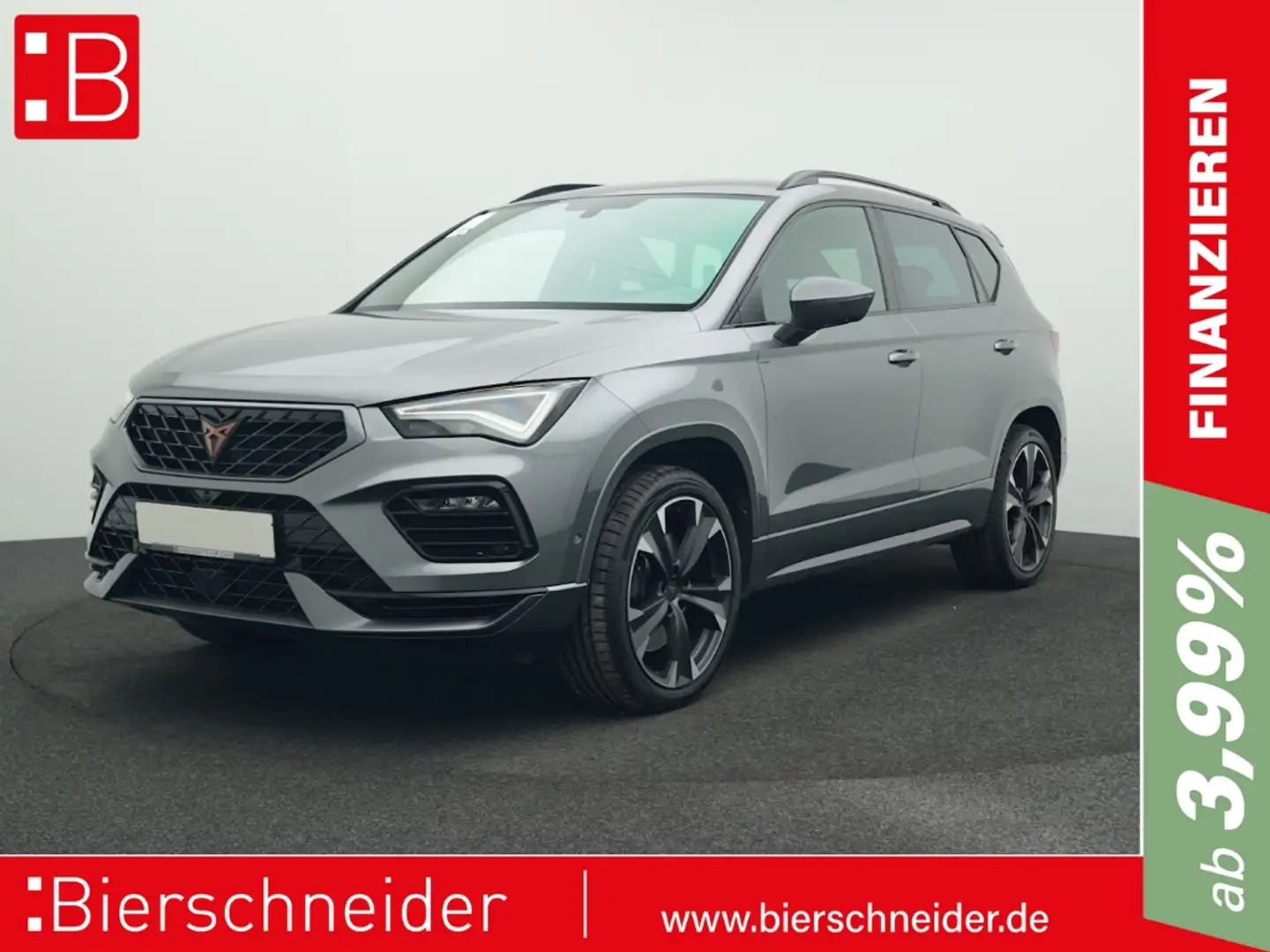 CUPRA Ateca 2.0 TSI DSG 4Dr. AHK NAVI KAMERA LED SHZ Grau - 1
