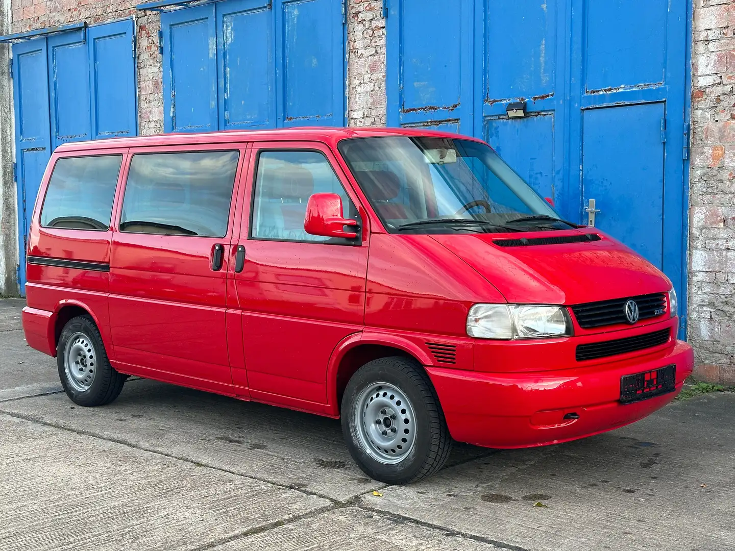 Volkswagen T4 Multivan Klima*KEIN ROST!*Tempomat*HUNEU*AHK*!TOP ZUSTAND! Rojo - 1