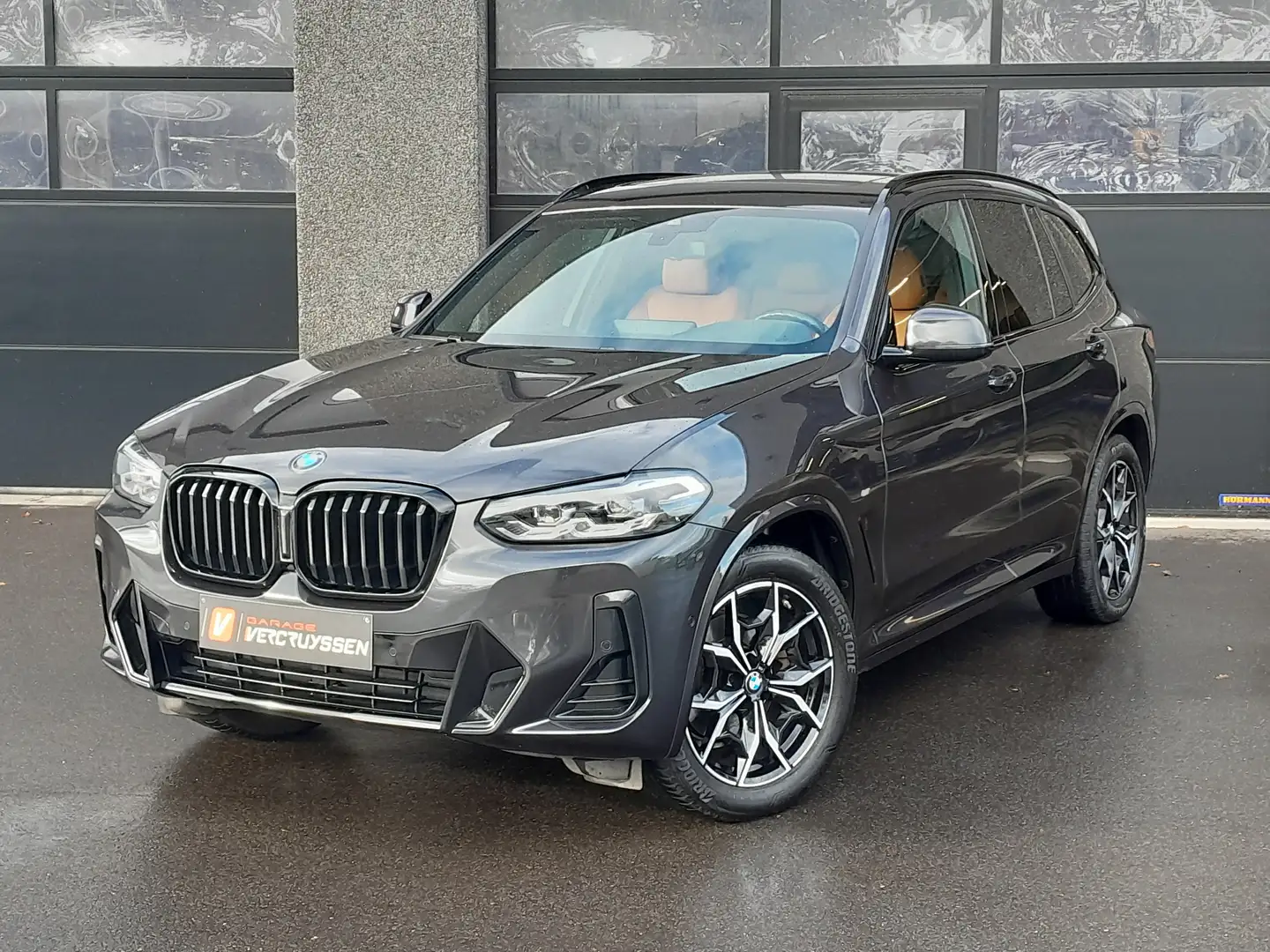BMW X3 X3 sDrive18d Aut. Gris - 1
