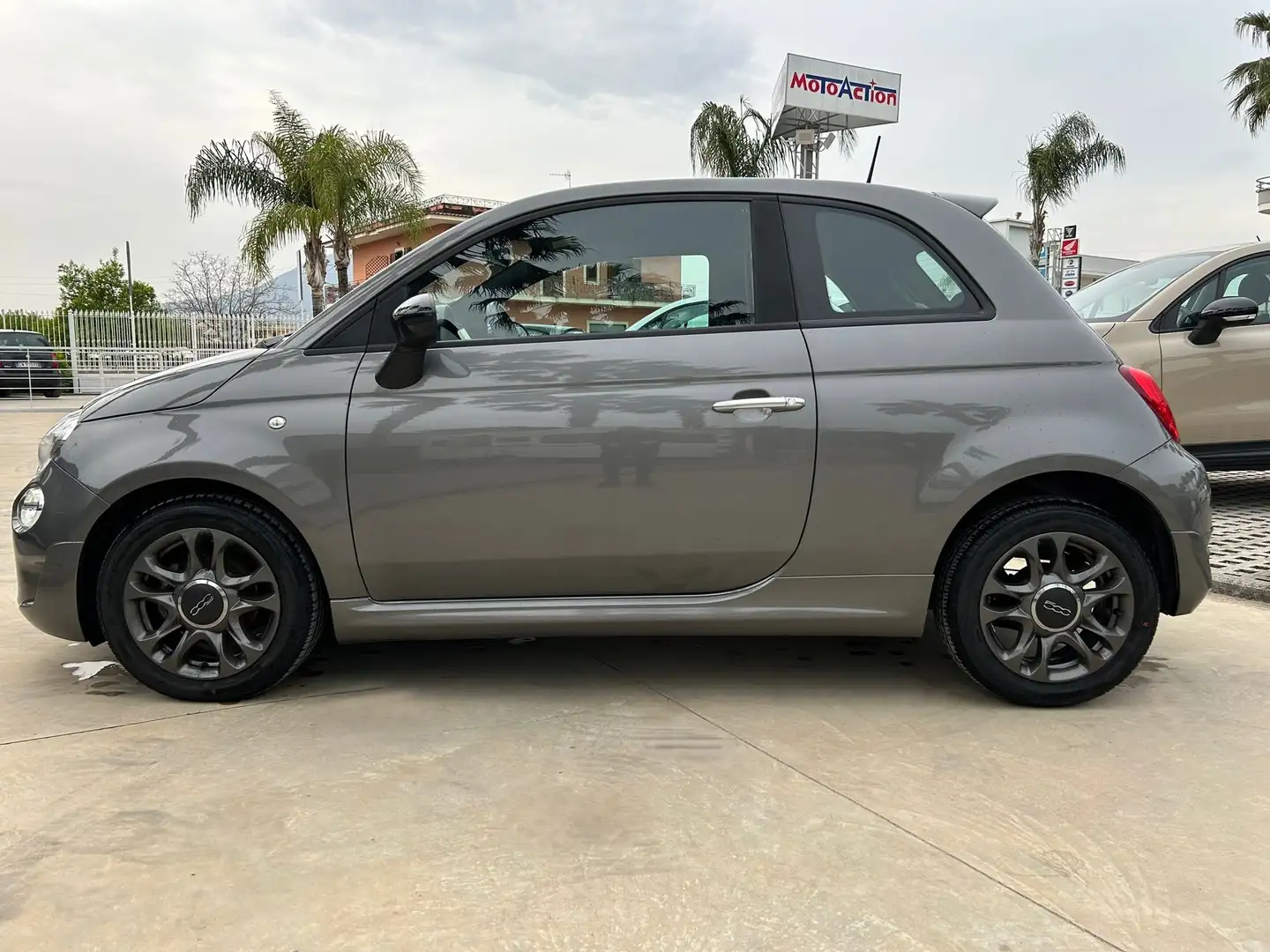 Fiat 500 1.0 Hybrid Sport 70cv Grigio - 2