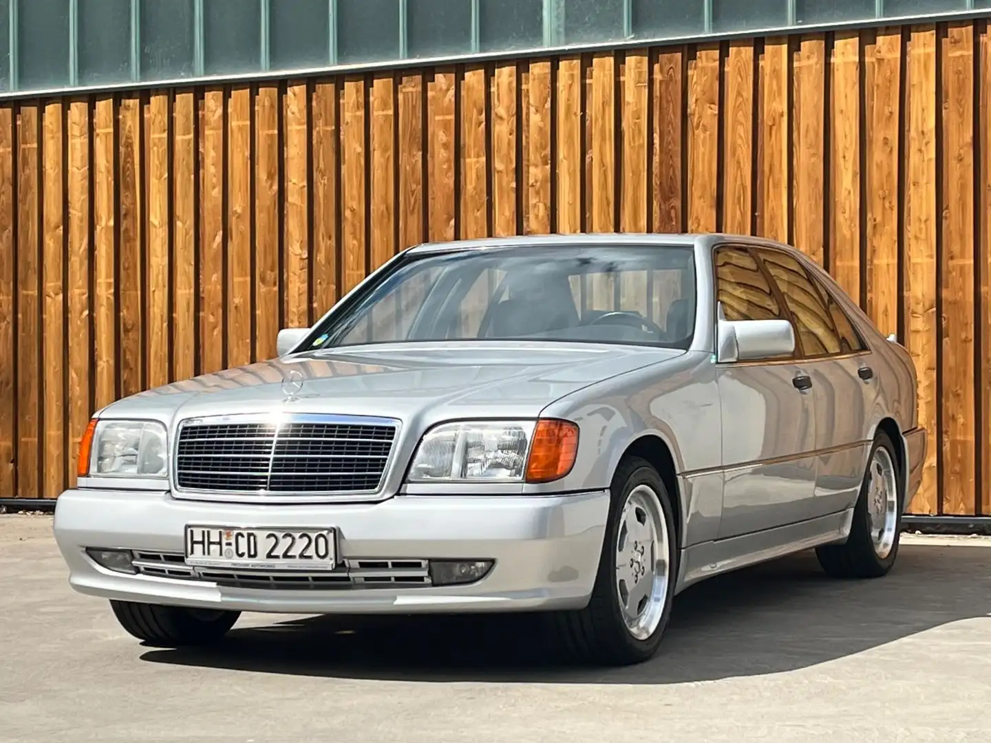 Mercedes-Benz 400 SE W140 AMG, 1. Hand,  48.000 Km mit Historie Silber - 1