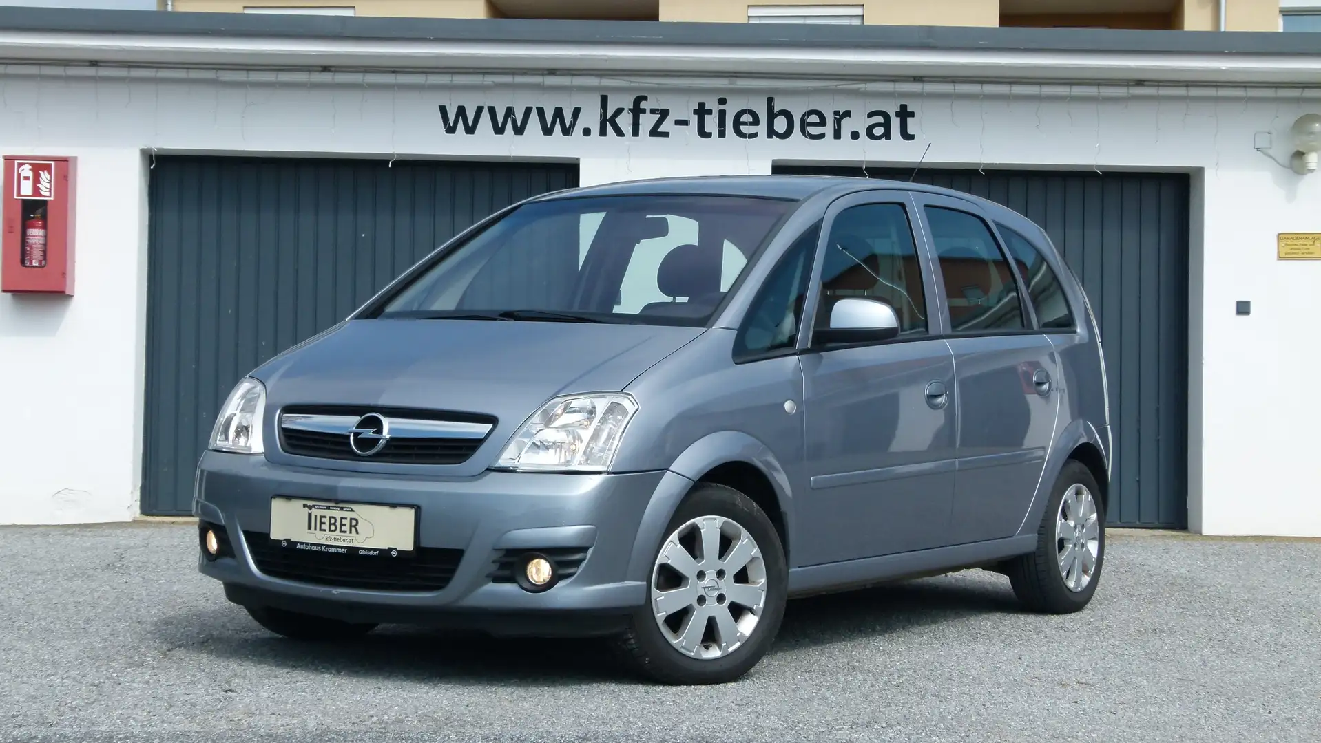 Opel Meriva 1,3 Diesel *AHK*KLIMAAUT*TEMPOMAT* Gris - 1