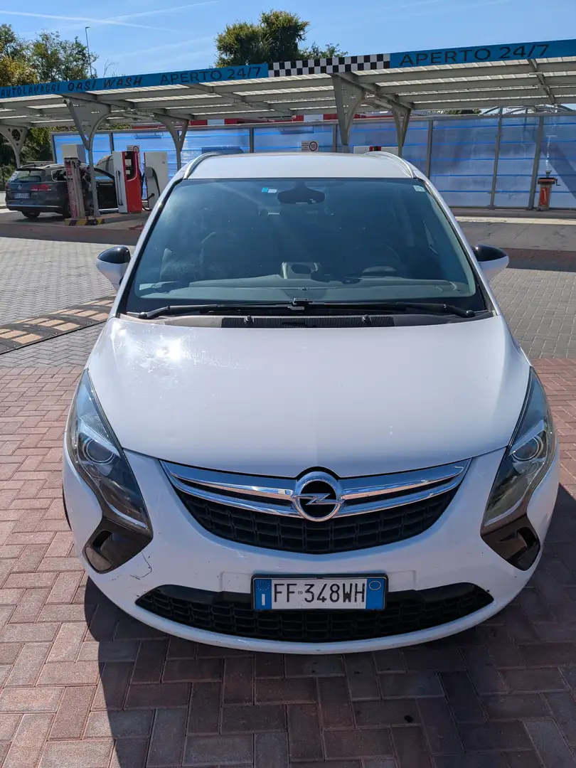 Opel Zafira Tourer Zafira Tourer 1.6 t Cosmo ecoM 150cv E6 Bianco - 2