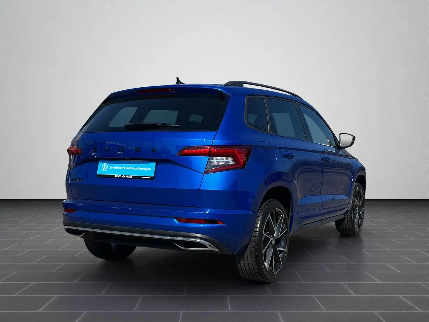 Skoda Karoq 1.5 TSI DSG SportLine LED+Navi+Kamera+App Bleu - 2