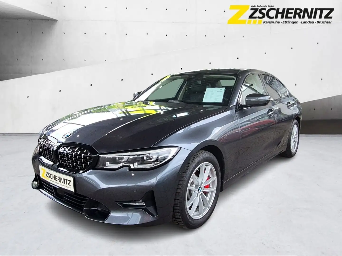 BMW 330 i Sport Line *AHK*GLASDACH*LED* Gri - 2