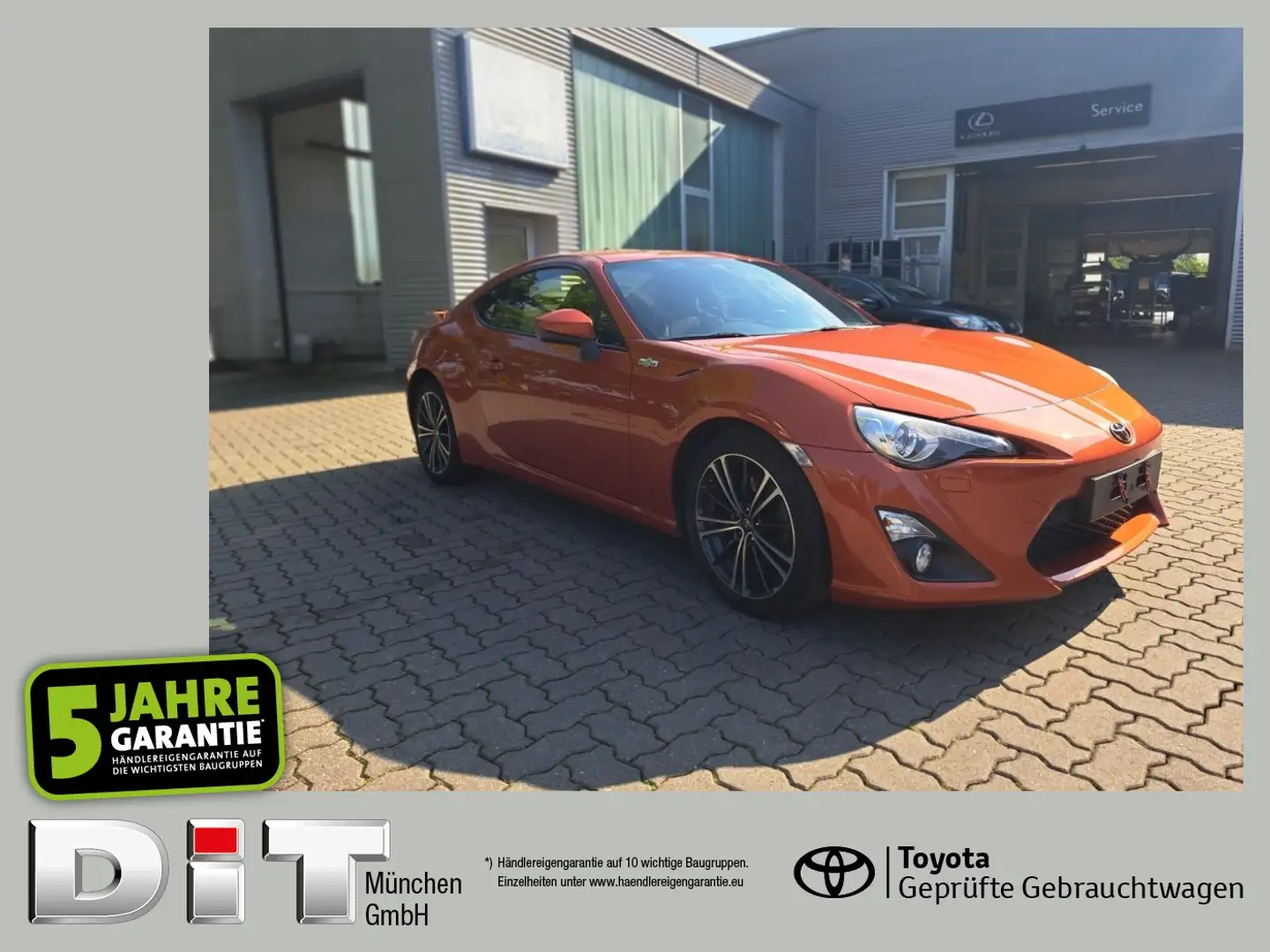 Toyota GT86 2.0 wenig KM*Gut Gepflegt*Sitzheizung* Oranje - 1