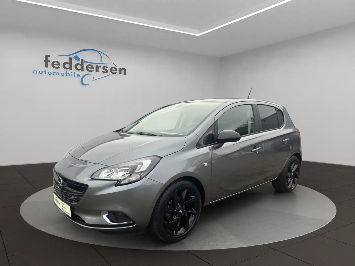 Opel Corsa E Color Edition 1.2 GRA Sitzheizung PDC ALU Gris - 2