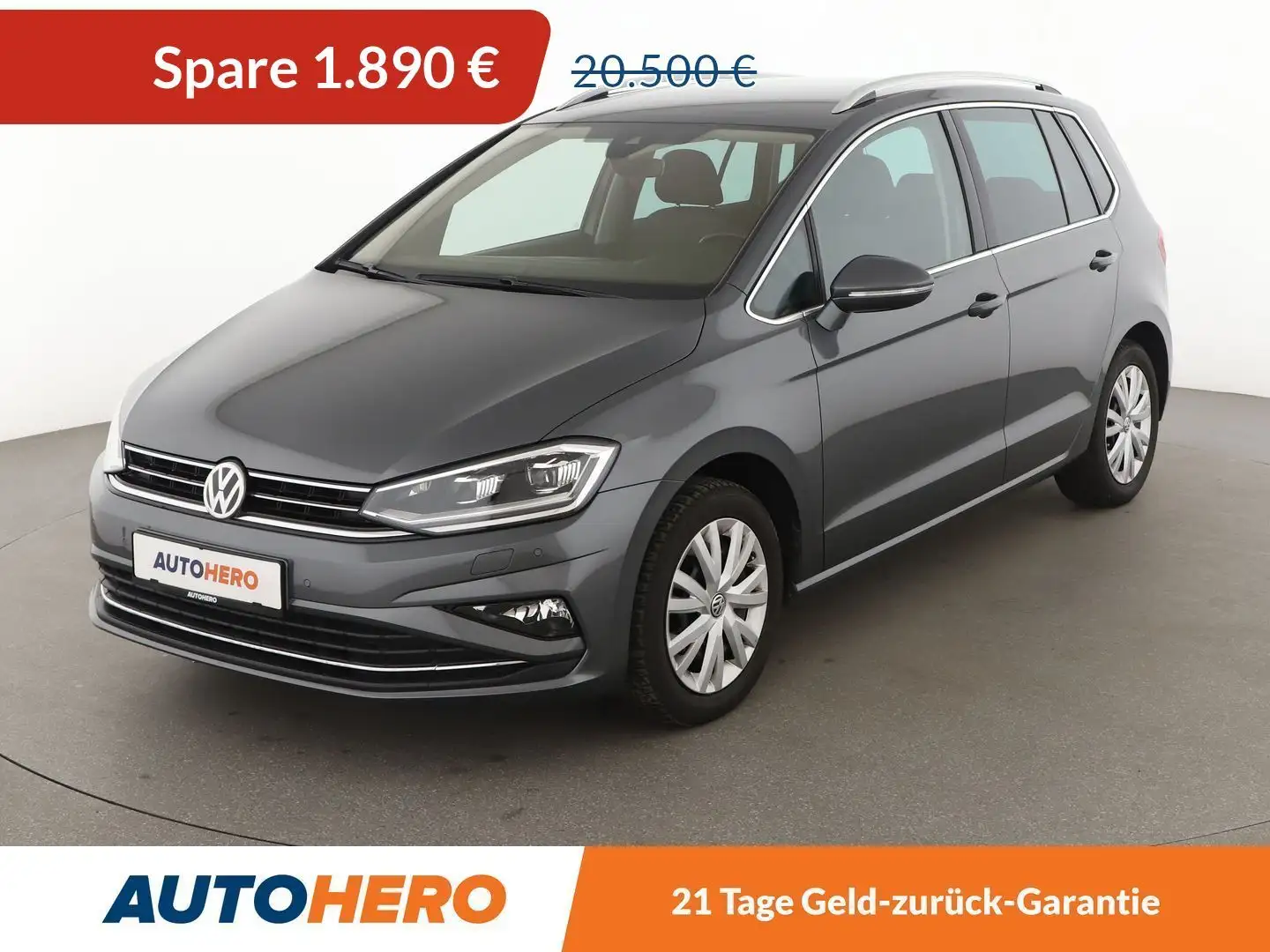 Volkswagen Golf 1.5 TSI ACT Highline *NAVI*ACC*PDC*SHZ* Grau - 1