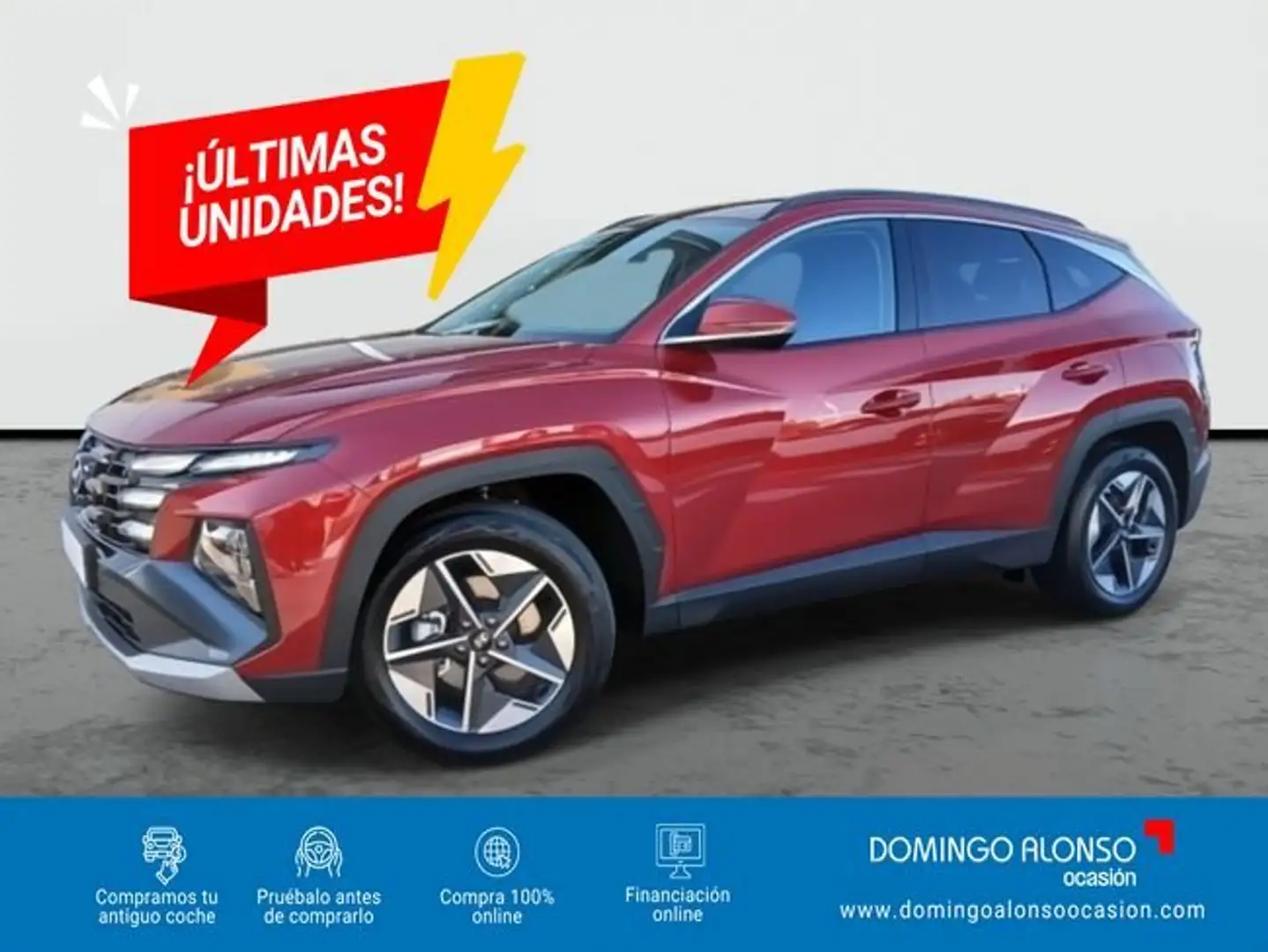 Hyundai TUCSON FL Híbrido enchufable 1.6 T-GDi (288 CV) AT6 2WD Rojo - 1