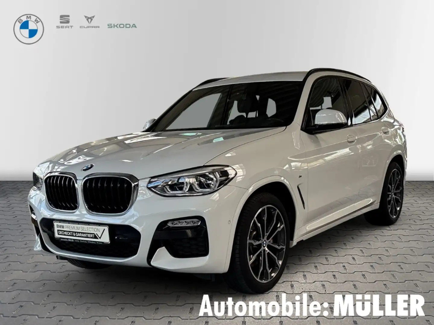 BMW X3 30 i M Sport HUD AD Navi Soundsystem LED Kurvenlic Bianco - 1
