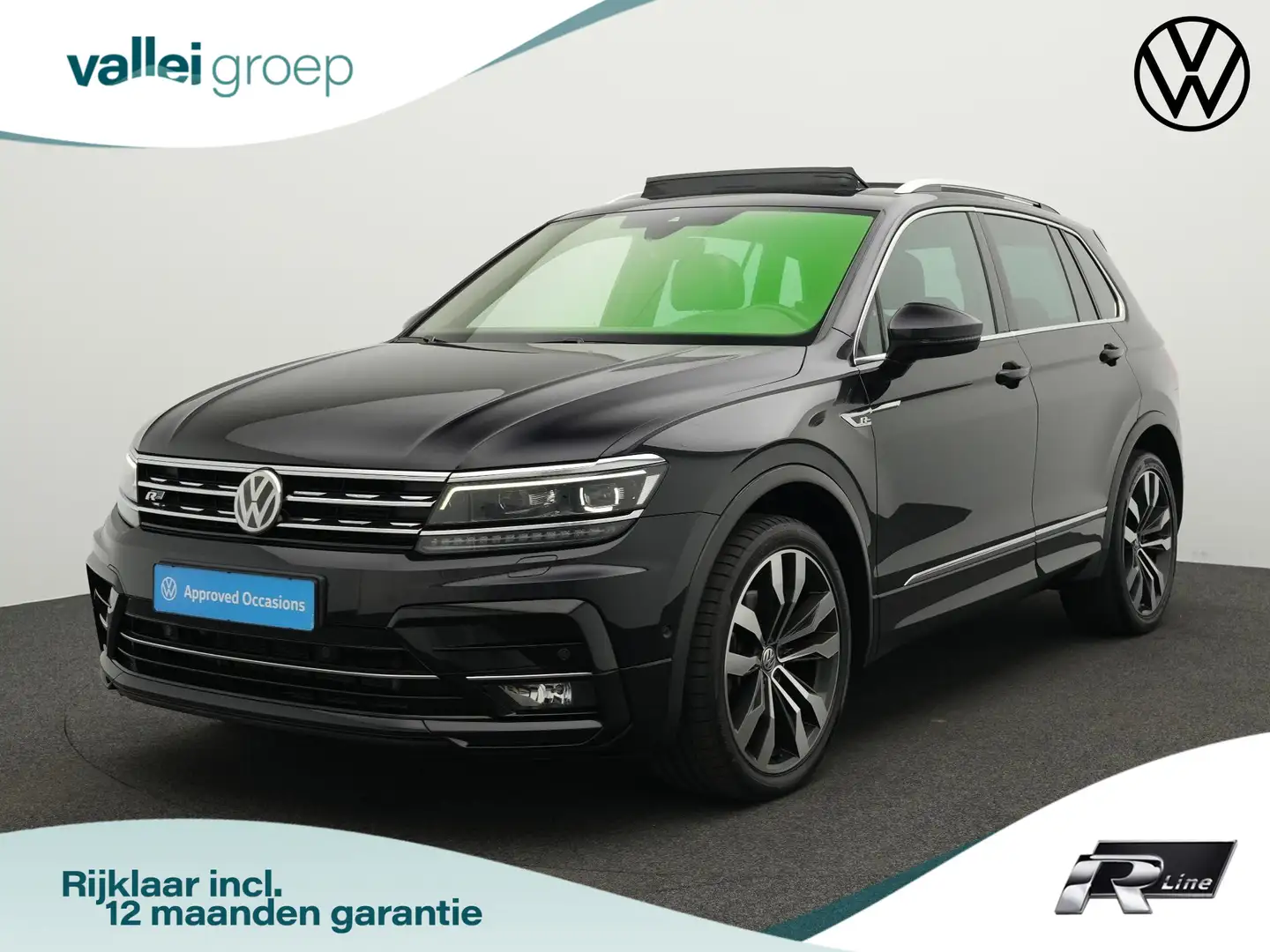 Volkswagen Tiguan 2.0 TSI 230 pk DSG 4Motion Highline Business R / R Zwart - 1
