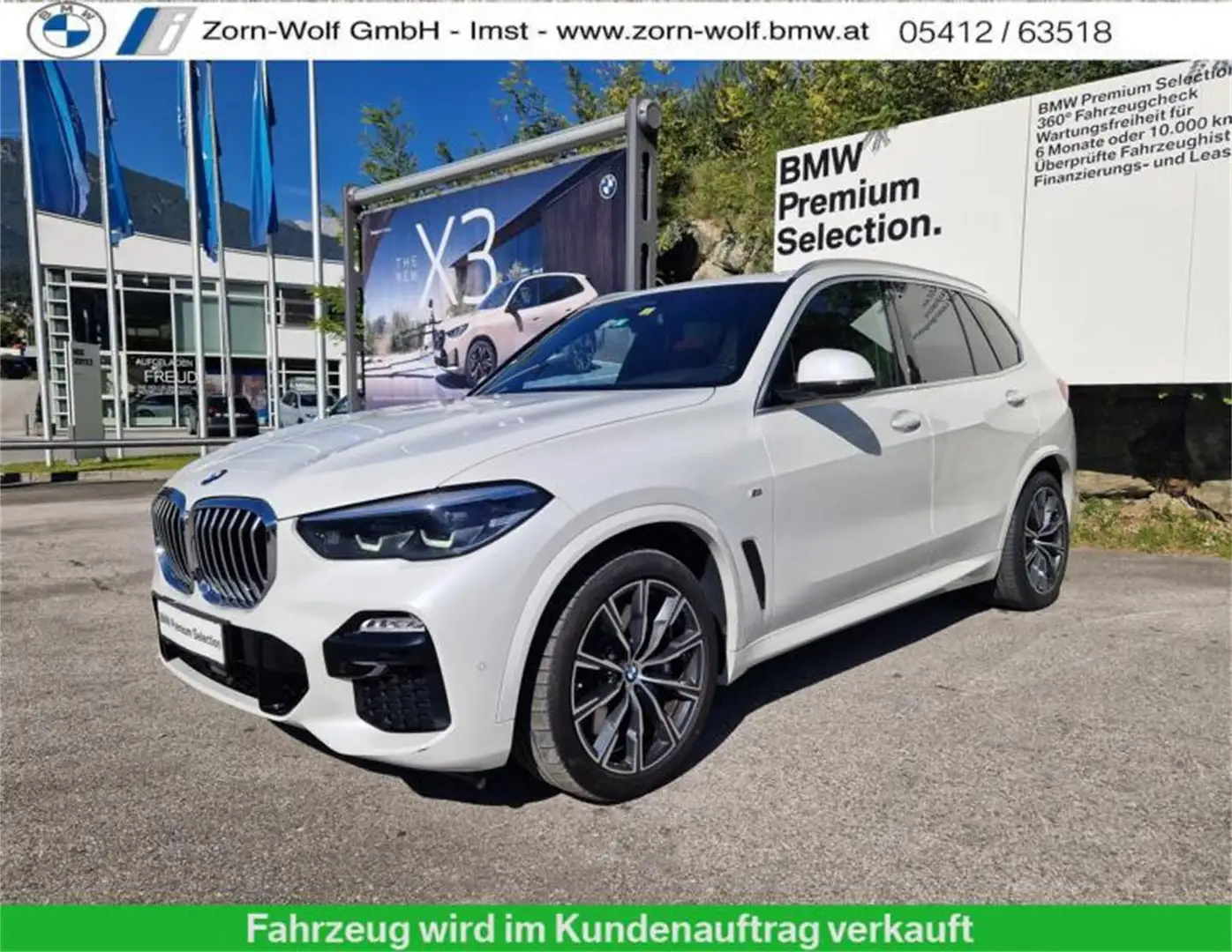 BMW X5 xDrive30d Weiß - 1