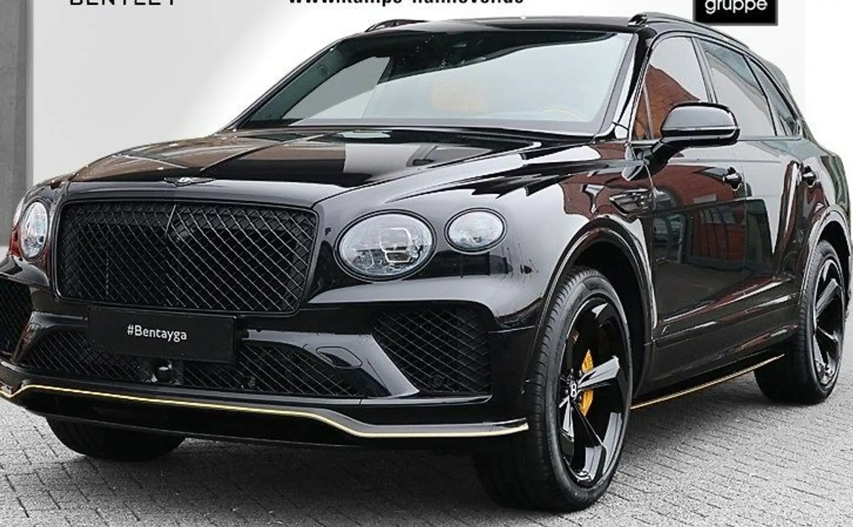 Bentley Bentayga V8 S Fekete - 2