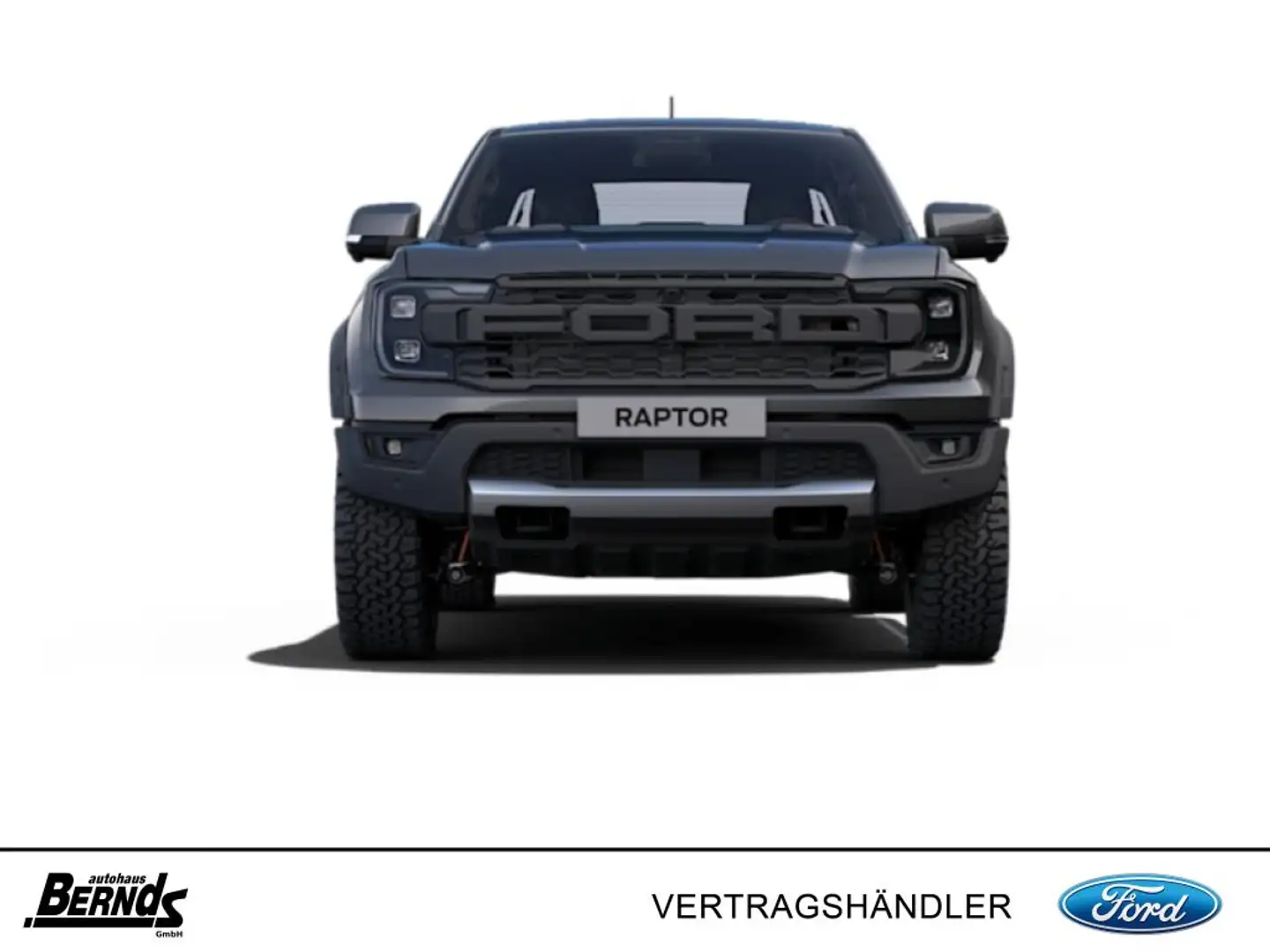Ford Ranger 2,0 l EcoBlue Doppelkabine Autm.Raptor AHK ALLRAD Negro - 2