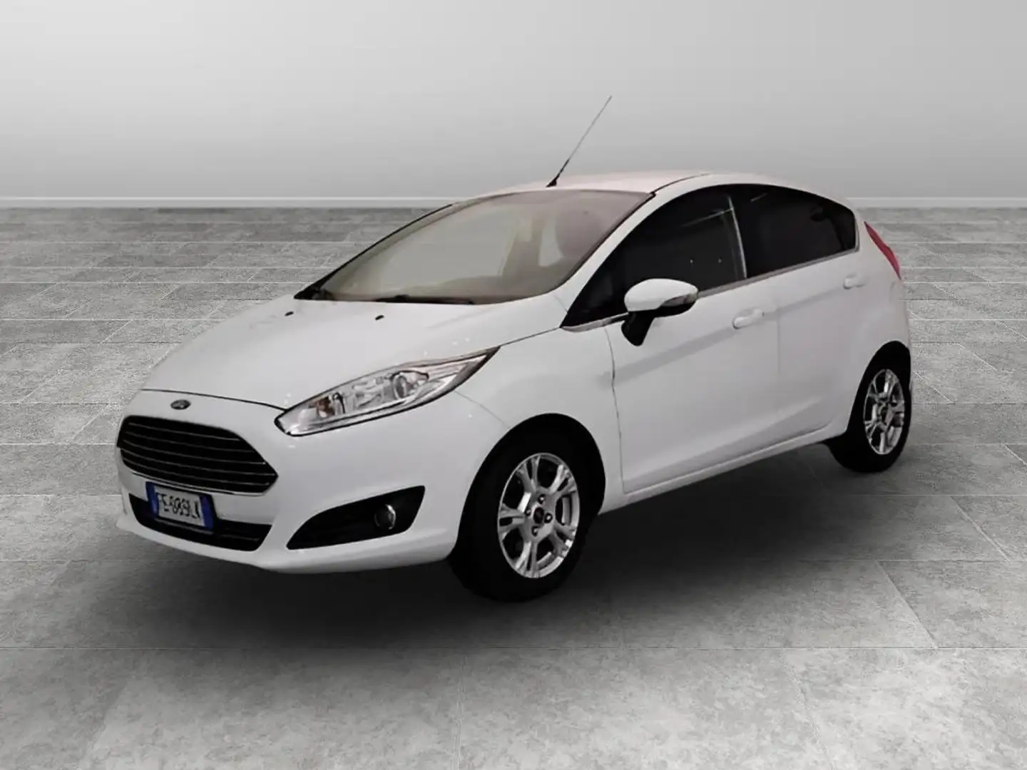 Ford Fiesta 1.5 tdci Titanium 75cv 5p E6 Bianco - 1
