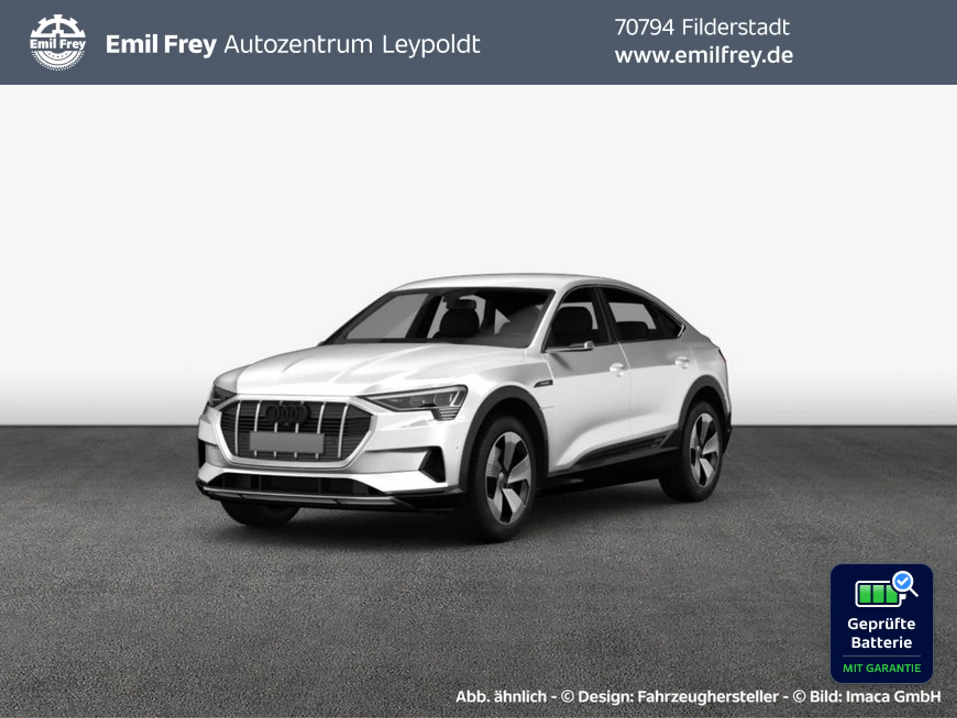 Audi e-tron Sportback 55 quattro HUD