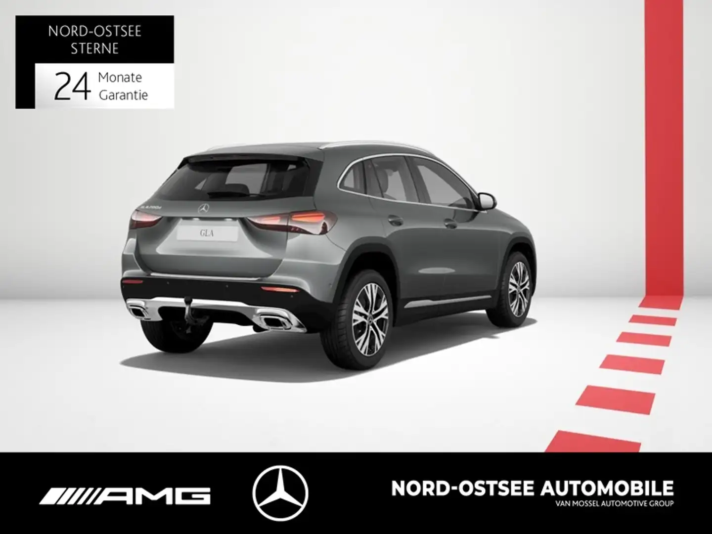 Mercedes-Benz GLA 200 d PROGRESSIVE AHK DISTRO KAMERA LED NAVI Grau - 2