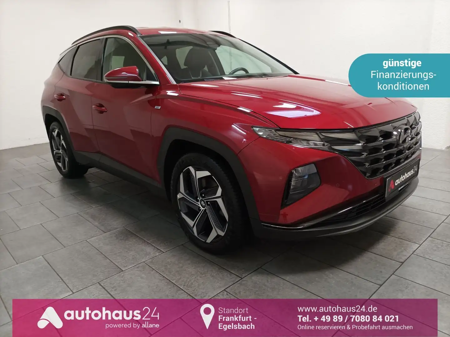 Hyundai TUCSON 1.6 CRDi Prime 4WD|Navi|CAM|Dig. Cockpit Rouge - 1