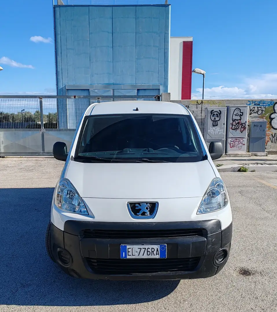 Peugeot Partner 1600hdi 90cv euro5 Prolungato UNIPROPR Weiß - 2