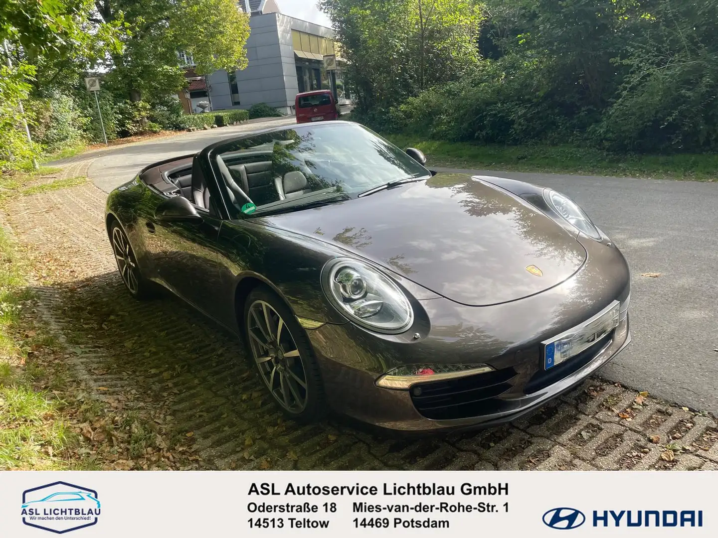 Porsche 911 Cabriolet Carrera 3.4 257 kW (349 PS), Autom. 7... Brun - 1