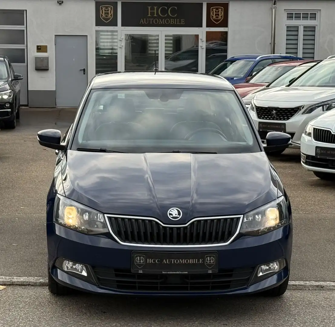 Skoda Fabia Style-SHZ-KLIMA-6.GANG-PDC- Blau - 1