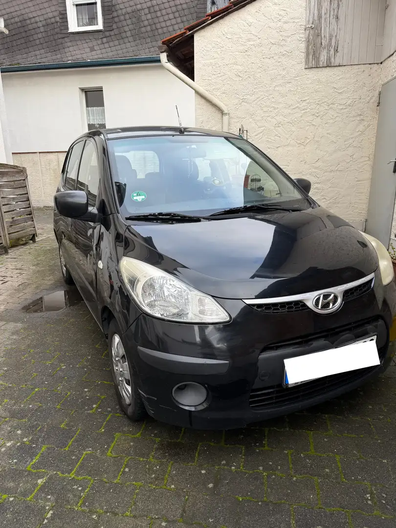 Hyundai i10 Classic, TÜV NEU Schwarz - 1