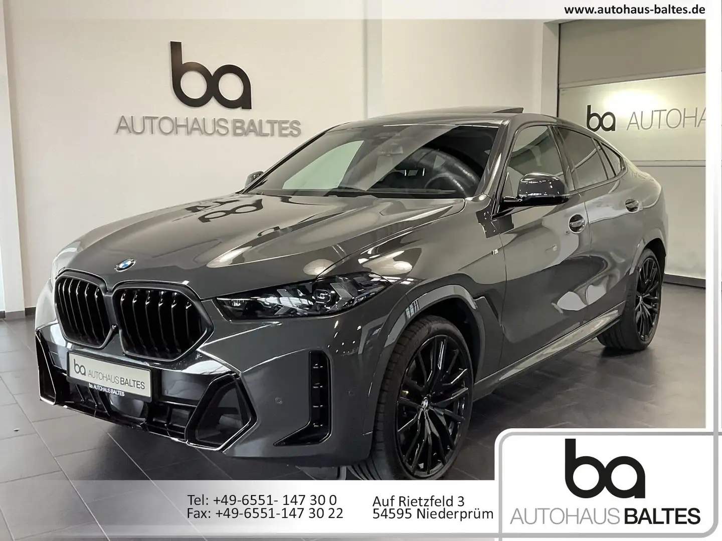 BMW X6 X6 xDrive 30d M Sport 22/Pano/HK/DrivPro/Luft/AHK Grau - 1