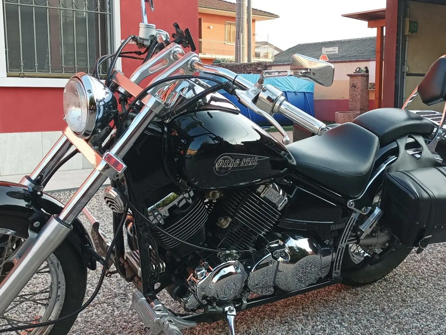 Yamaha XVS 650 Fekete - 2