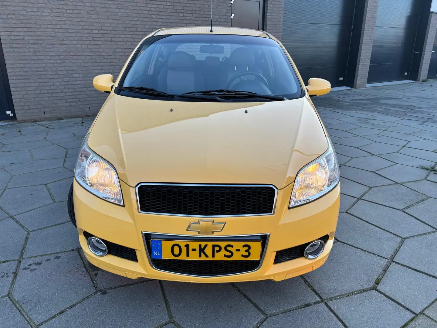 Chevrolet Aveo 1.2 16V LS B-clever| Airco |Aux |Afn.B.Haak |erg l Jaune - 2