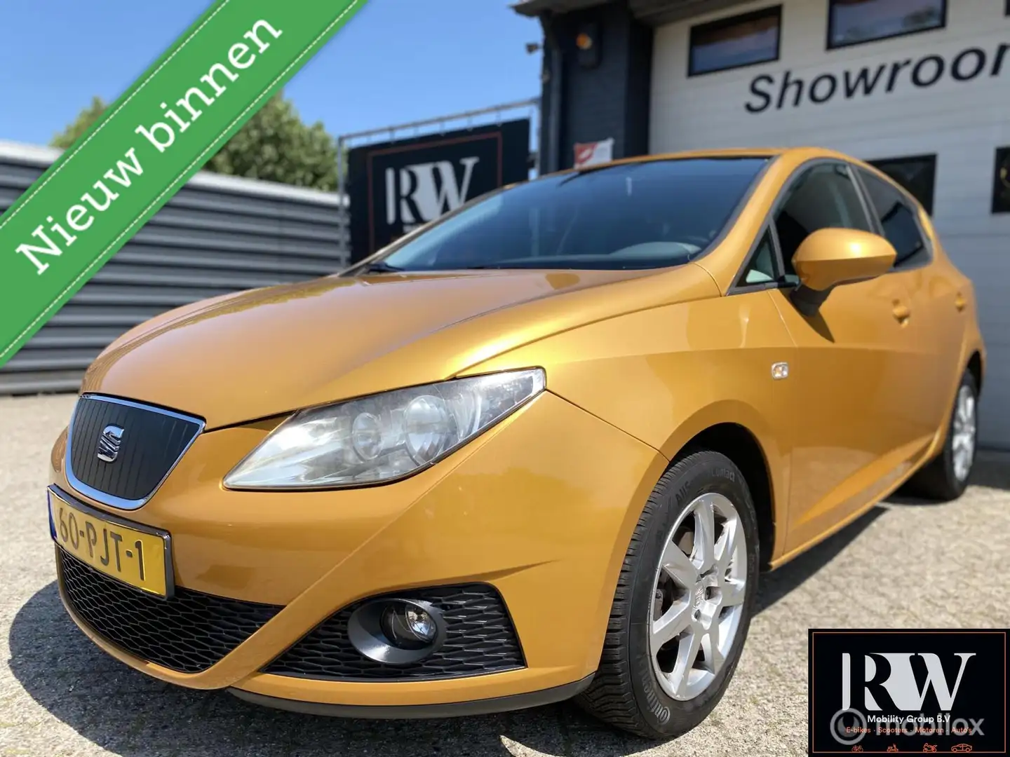 SEAT Ibiza 1.2 TDI Style Ecomotive Jaune - 1