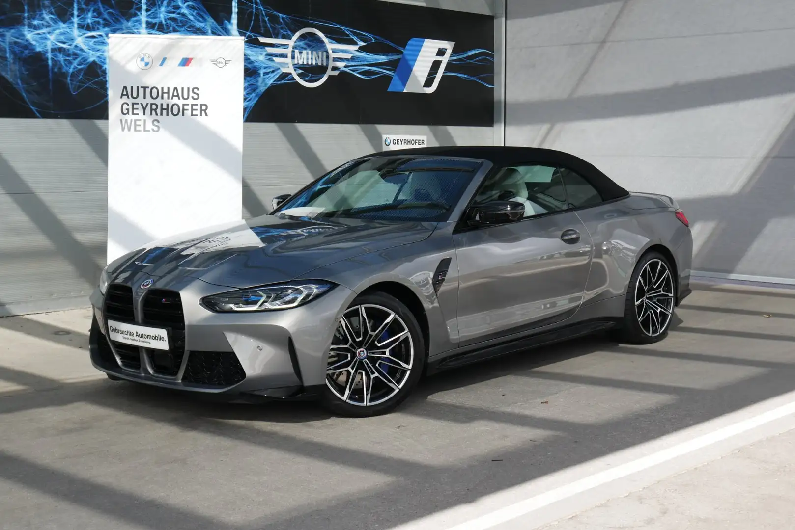BMW M4 Competition M xDrive *Laserlicht/Memorysitz/Innovationspaket/360°/Nackenwärmer/Head-Up/H&K Sound* Grau - 2