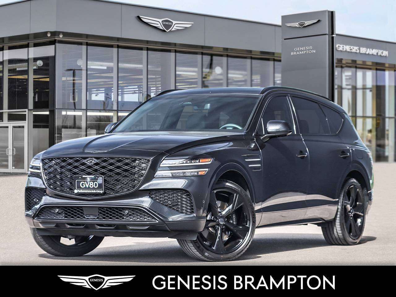 2026 Genesis GV80 Prestige Black | Top of the Line | Genesis Certifi