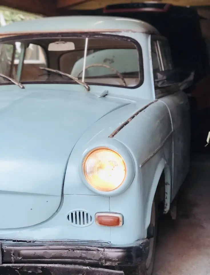 Trabant P50 Sedan Blauw, foto 5