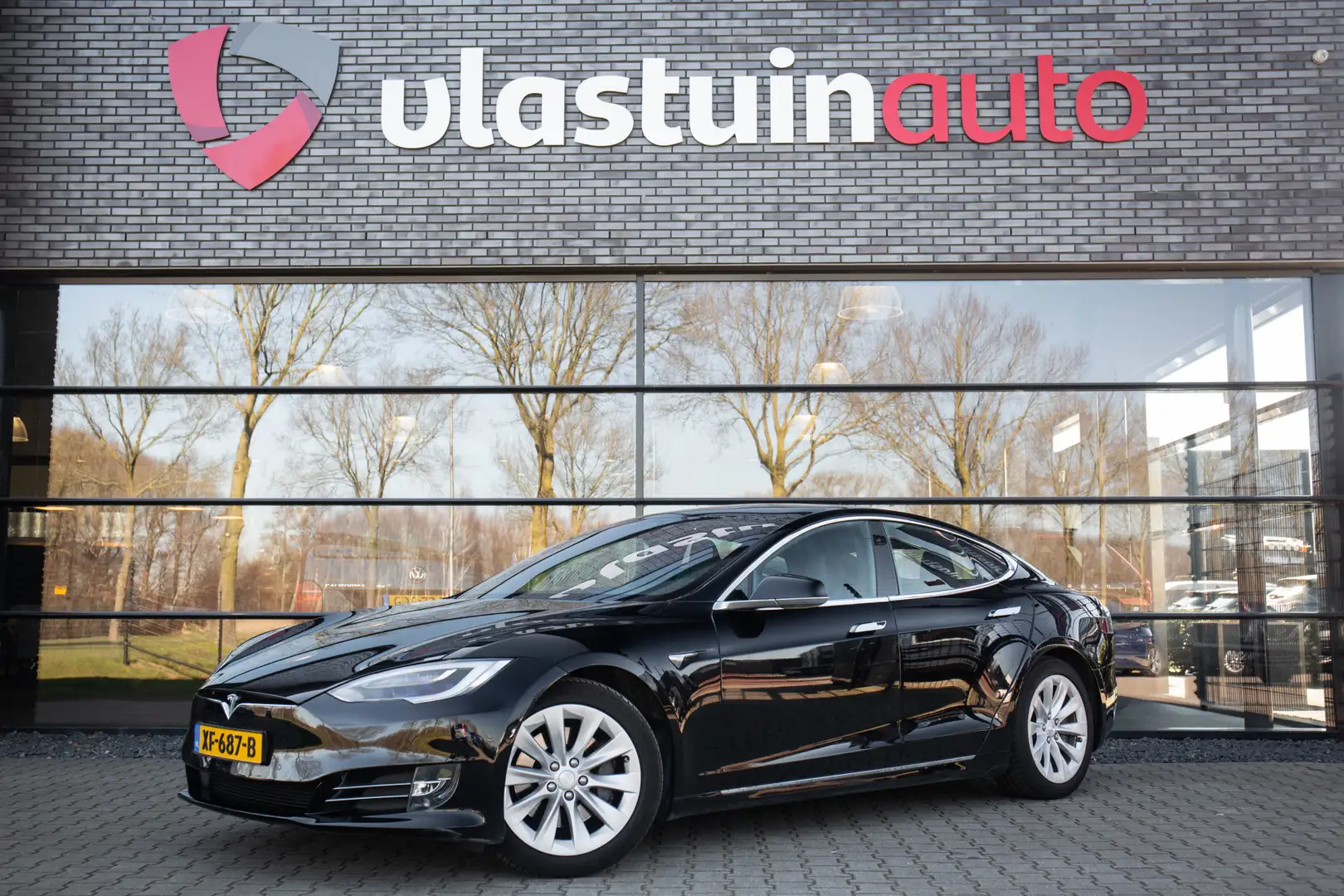 Tesla Model S 75D Base Autopilot , Pano, Dodehoeksensor, Trekhaa Nero - 1