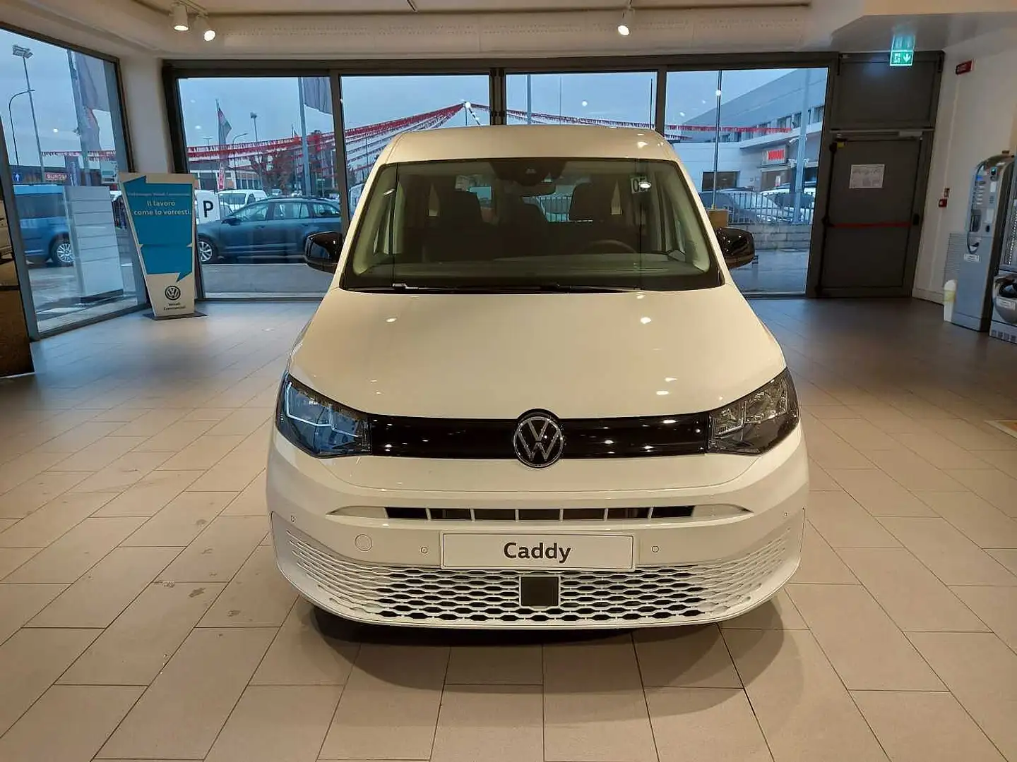 Volkswagen Caddy 2.0TDI 102CV SPACE AUTOCARRO 5 POSTI Fehér - 2