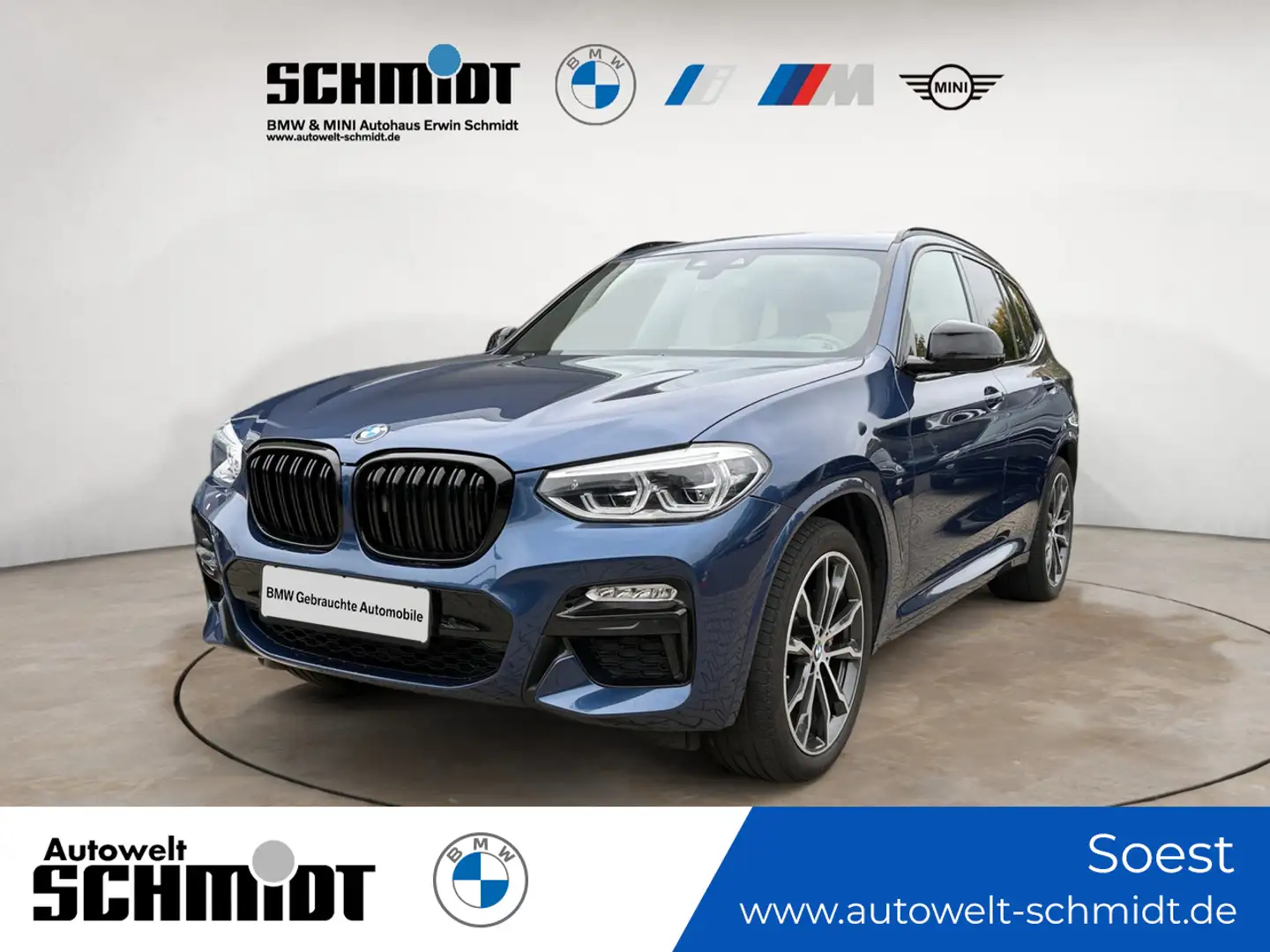 BMW X3 M40i + GARANTIE Bleu - 1