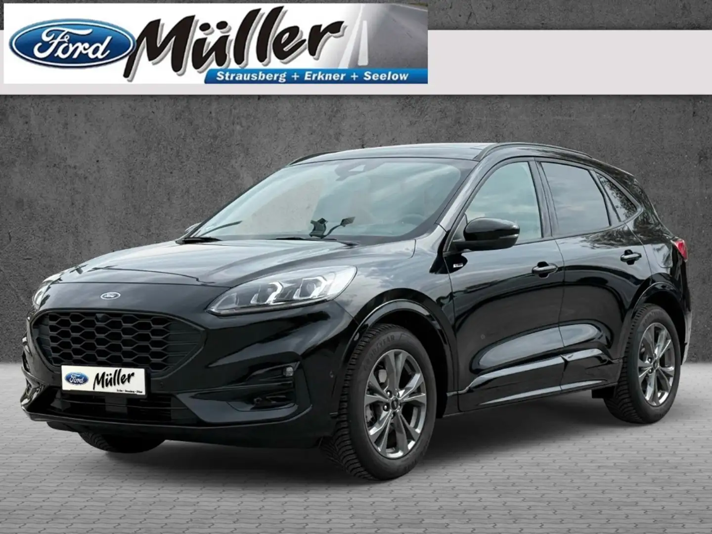 Ford Kuga ST-Line X 1.5 EcoBoost Zwart - 1