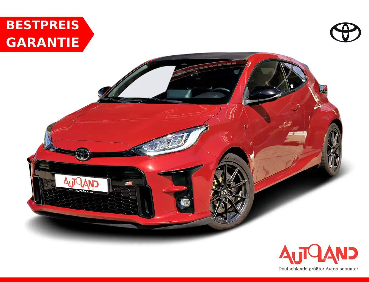 Toyota Yaris 1.6 GR 4x4 LED Kamera Tempomat Sitzheizung Rouge - 1