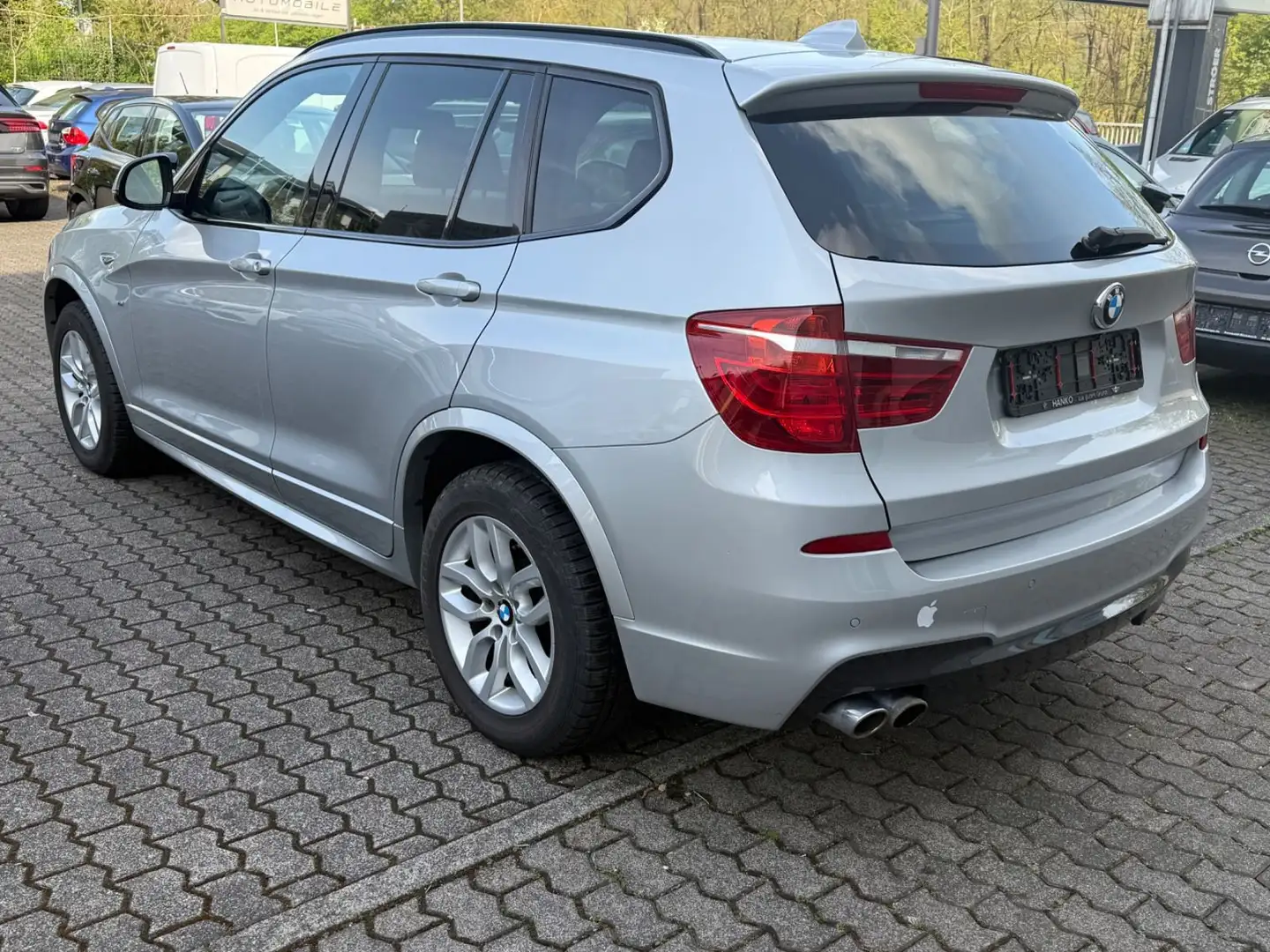 BMW X3 xDrive 30d M Sportpaket Leder AHK LED HUD Silber - 2
