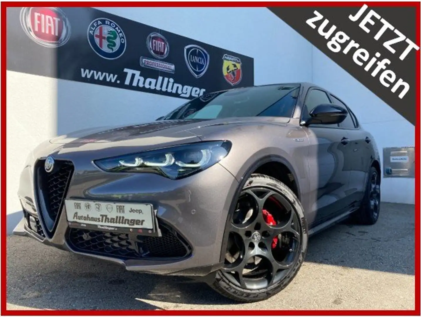 Alfa Romeo Stelvio Veloce 2.2 Jtdm 210psAut Awd Grau - 1
