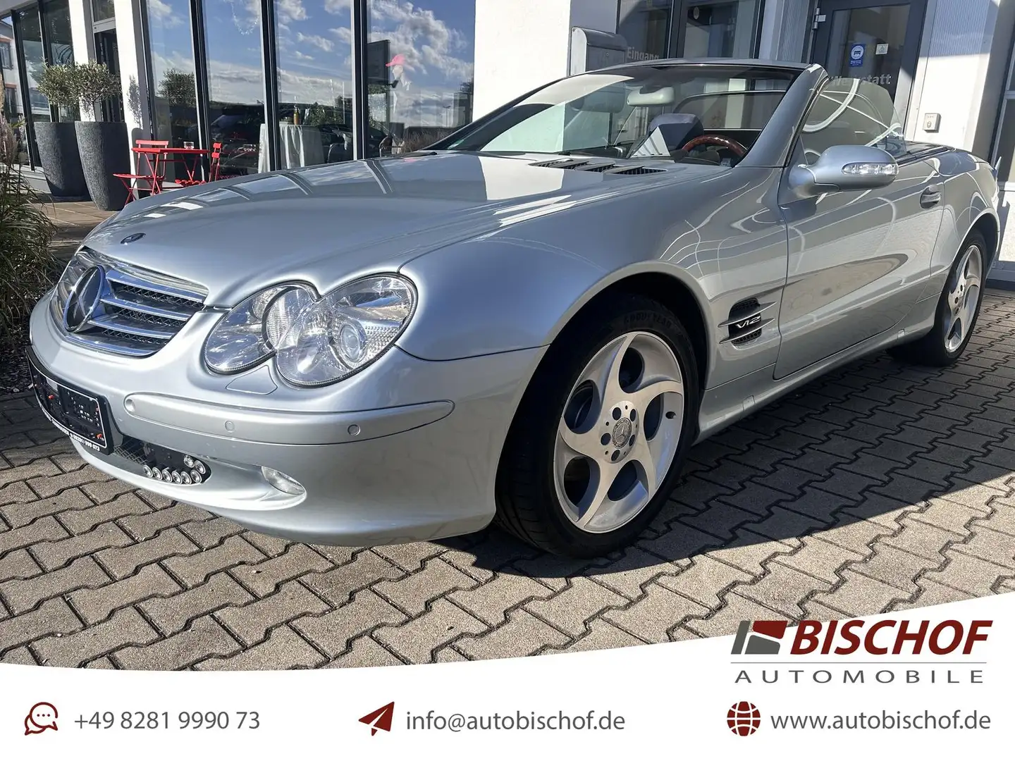 Mercedes-Benz SL 350 3.7 1.Hand Pano Multikontursitze ABC MBC Argent - 1