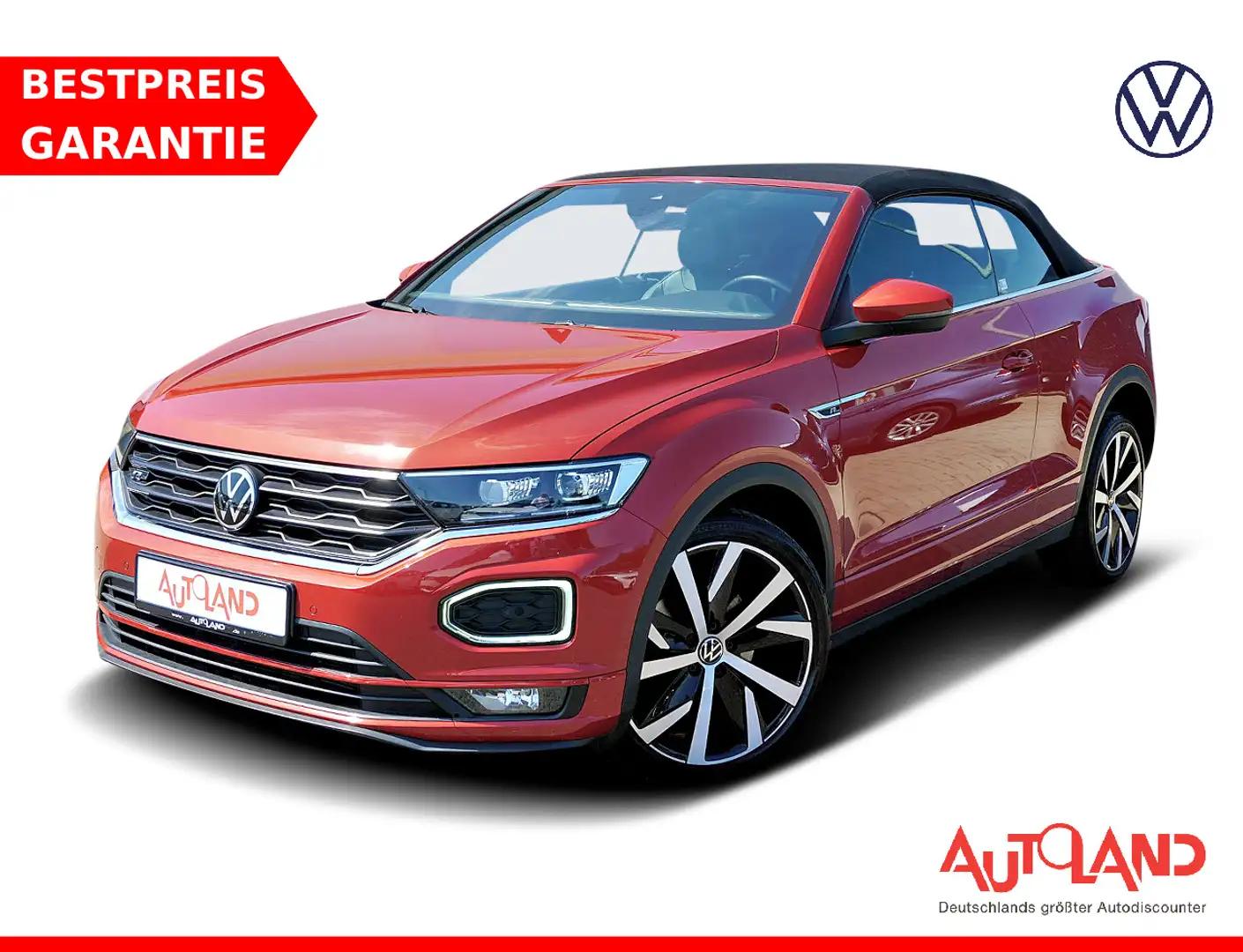 Volkswagen T-Roc Cabriolet R-Line LED Navi ACC PDC DAB Rot - 1