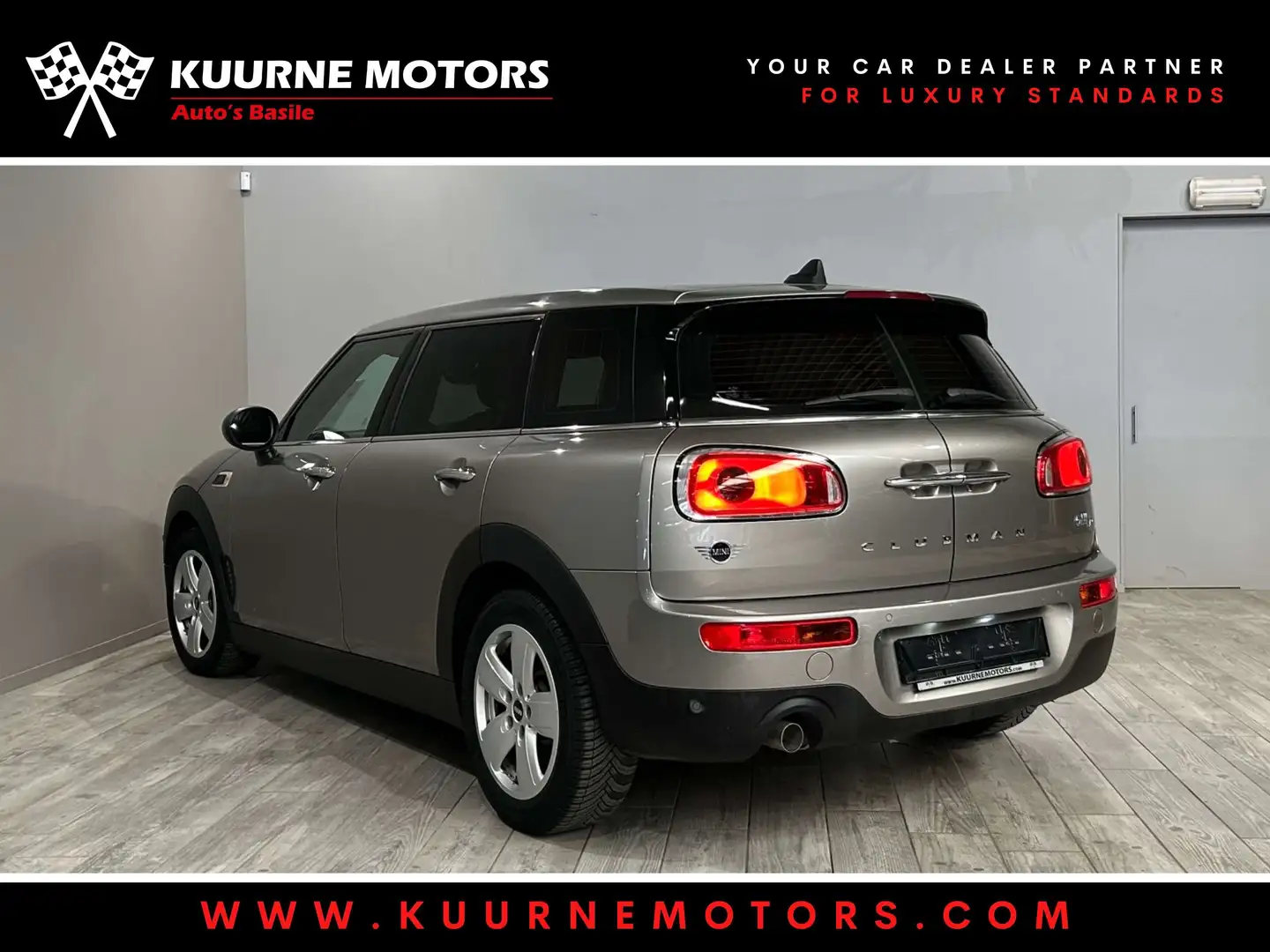 MINI One D Clubman 1.5 Alu16\/Acc/Leder/Gps/Pdc/Airco *1j garantie* Beige - 2